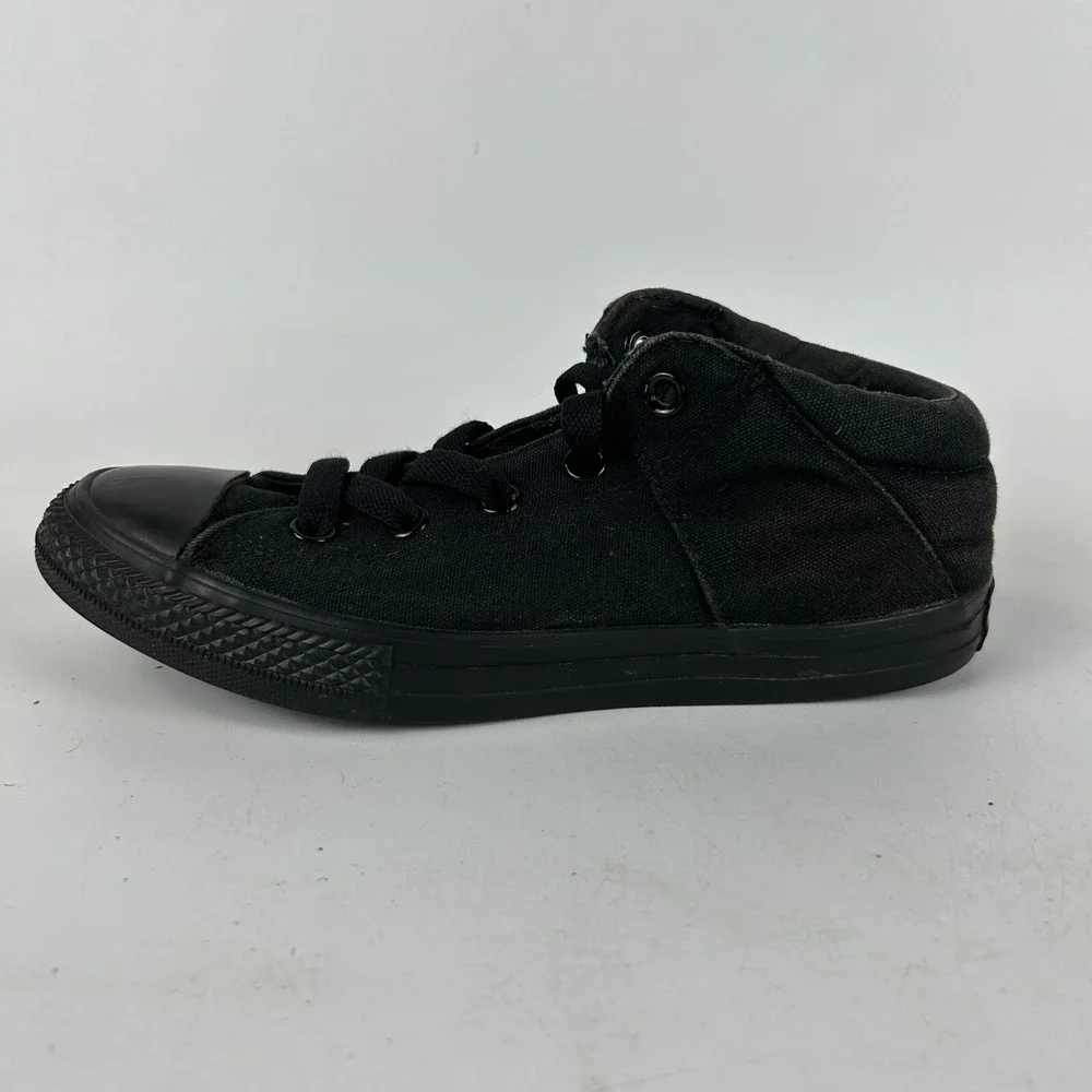 Converse Chuck Taylor All-Star Axel Mid Sneakers Juniors 4 Black Lace Up 645226F